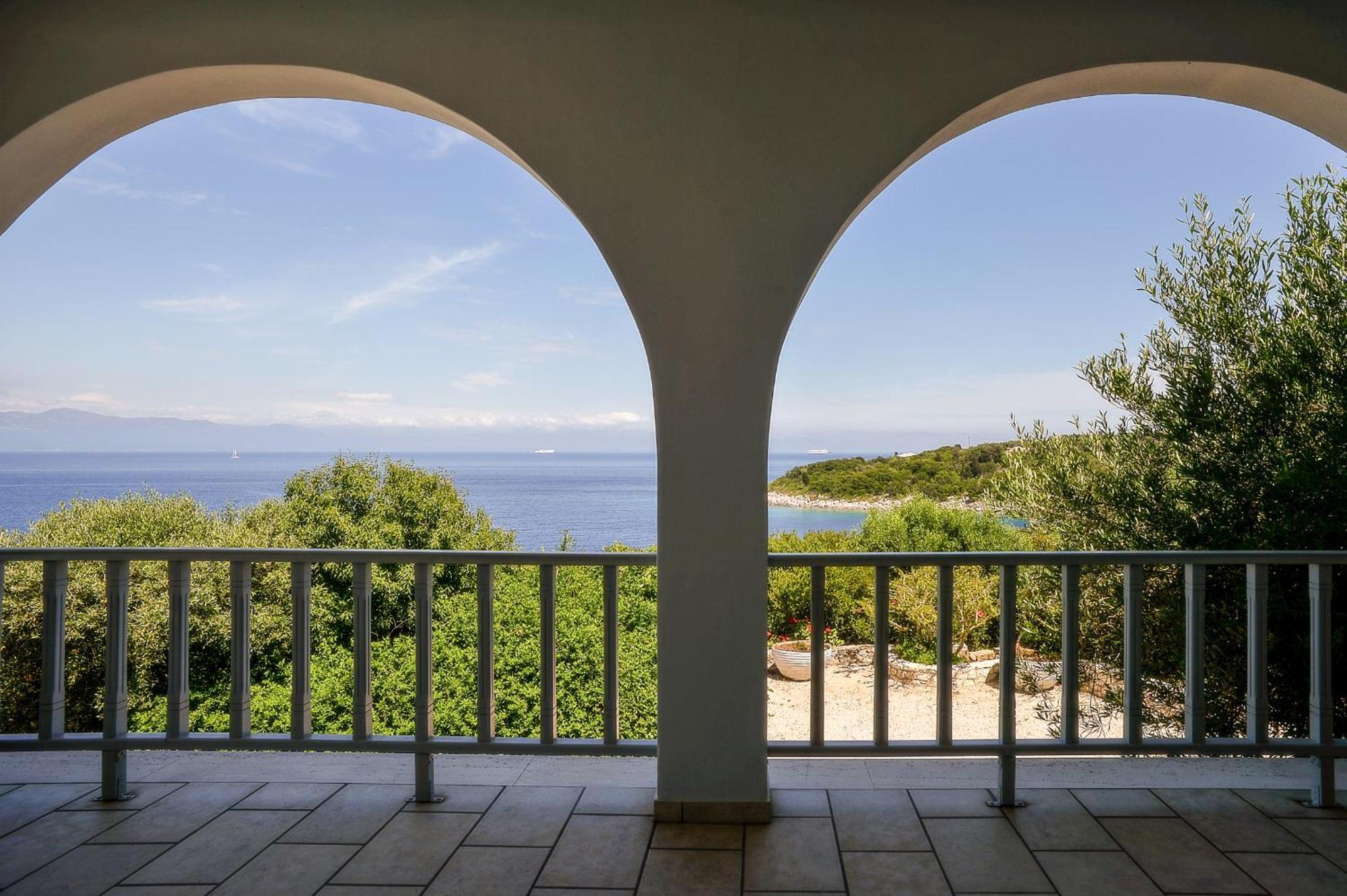 Villa Lioniskari Seaviews - Paxoi'S Private Pool Oasis Porto Ozias Esterno foto