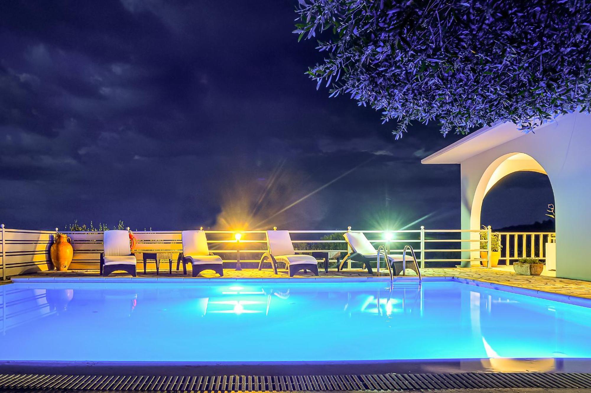 Villa Lioniskari Seaviews - Paxoi'S Private Pool Oasis Porto Ozias Esterno foto