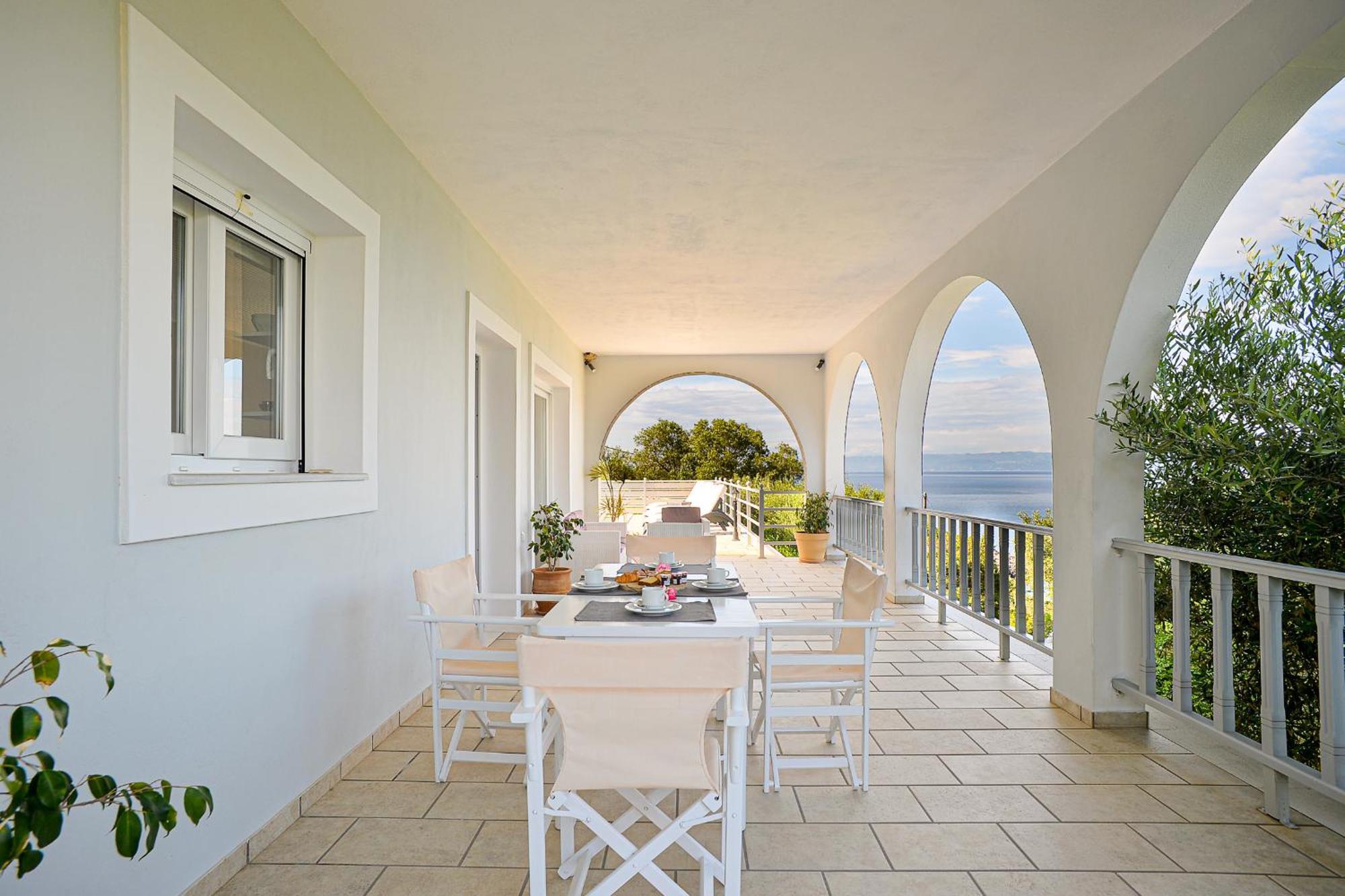 Villa Lioniskari Seaviews - Paxoi'S Private Pool Oasis Porto Ozias Esterno foto