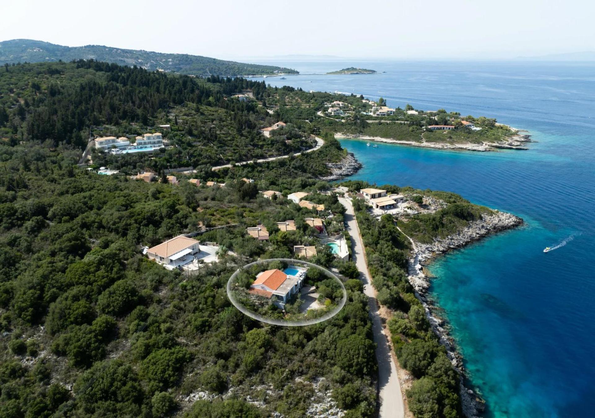 Villa Lioniskari Seaviews - Paxoi'S Private Pool Oasis Porto Ozias Esterno foto