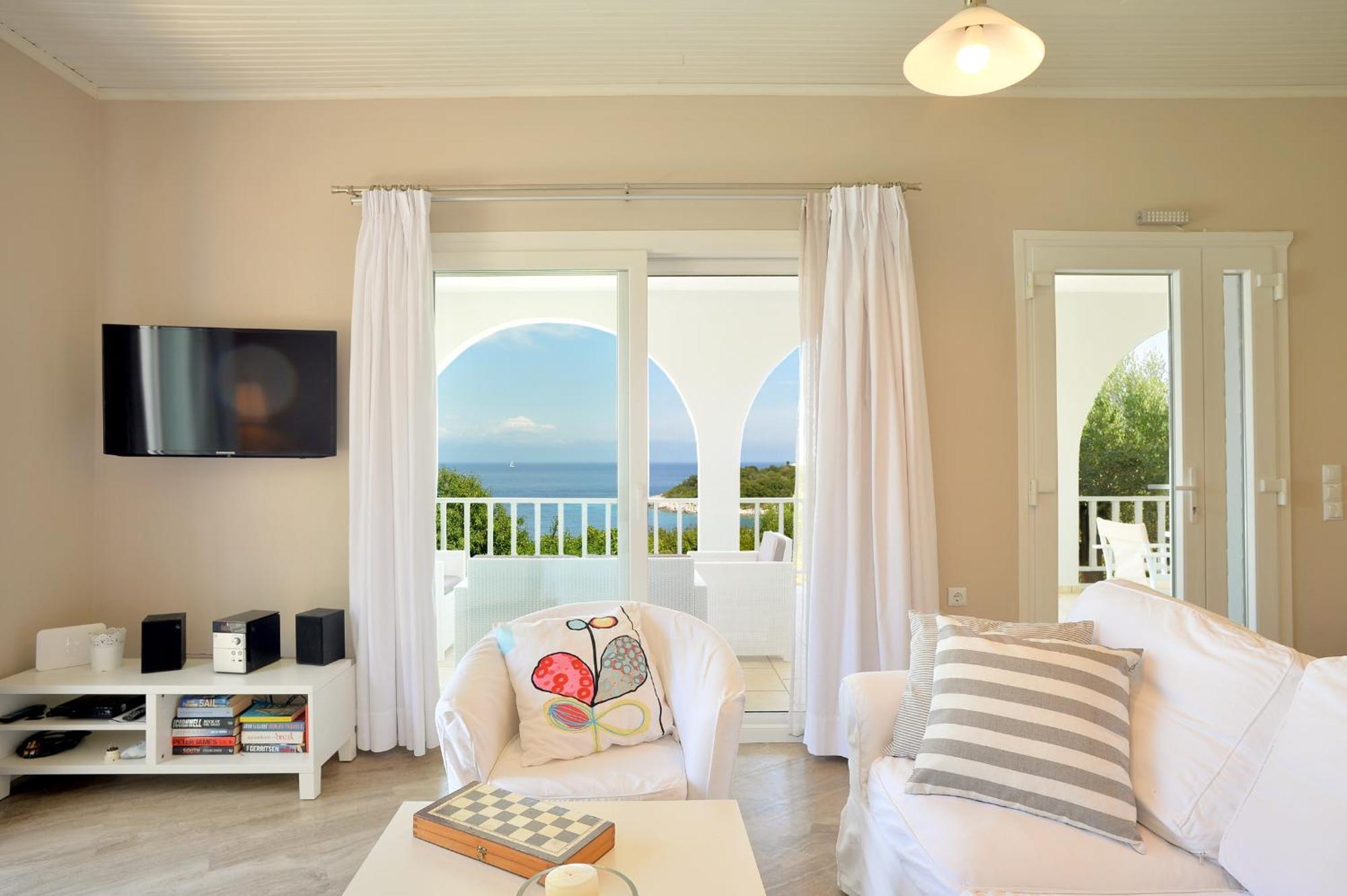 Villa Lioniskari Seaviews - Paxoi'S Private Pool Oasis Porto Ozias Esterno foto