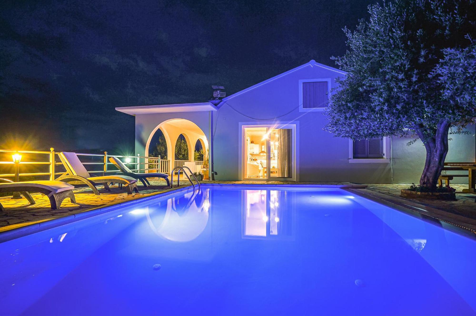 Villa Lioniskari Seaviews - Paxoi'S Private Pool Oasis Porto Ozias Esterno foto